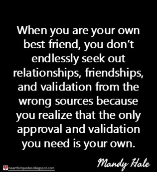 Image result for be your own best friend quotes